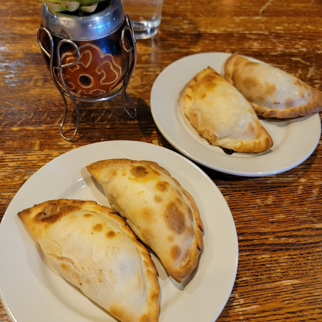 Choripan & 2 Baked Empanadas