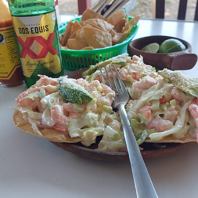 Tostadas de Camarón