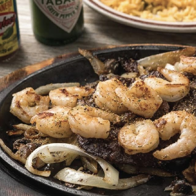 Steak and Shrimp a La Mexicana