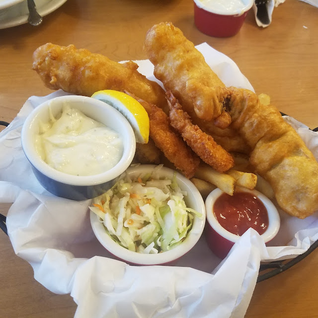 Seafood Feast and Chips
