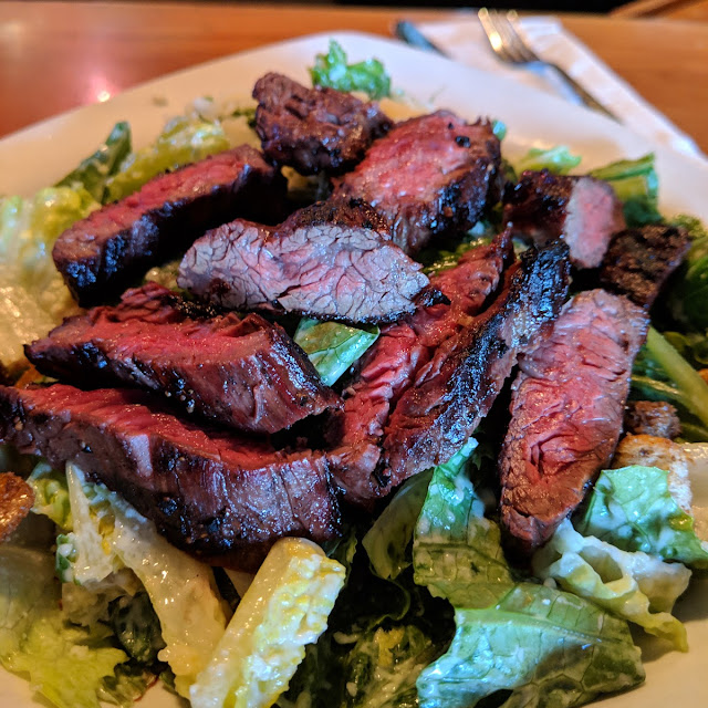 Caesar Salad with Steak