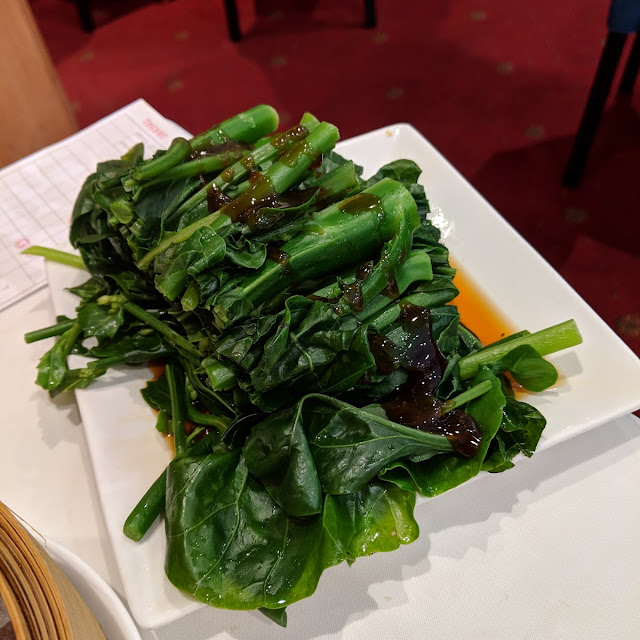 Steamed Broccoli in Oyster Sauce