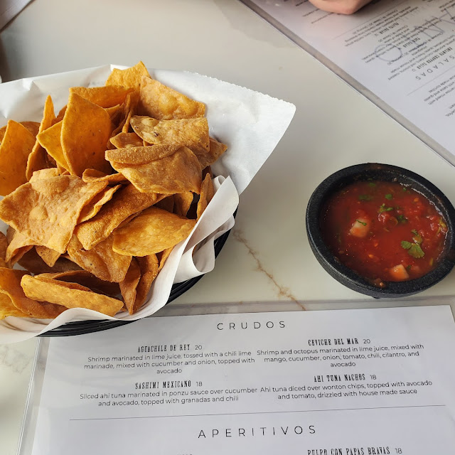Chips and Salsa When You Arrive