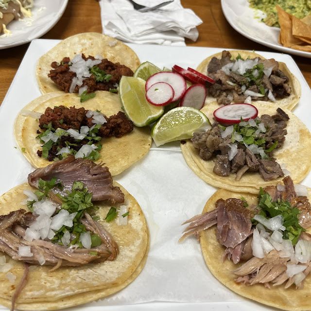 Tacos Al Pastor Y Chorizo