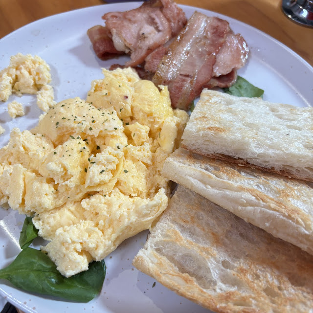 Bacon Eggs and Toast