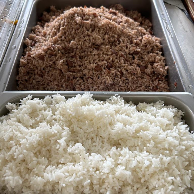 Rice and Beans & White Rice