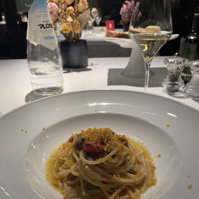 Paccheri Alla Brace Spaghettoni Alla Brace Strettine Al Gambero Rosso
