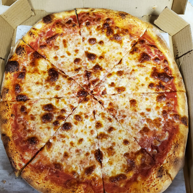 Medium Cheese Pizza Well Done
