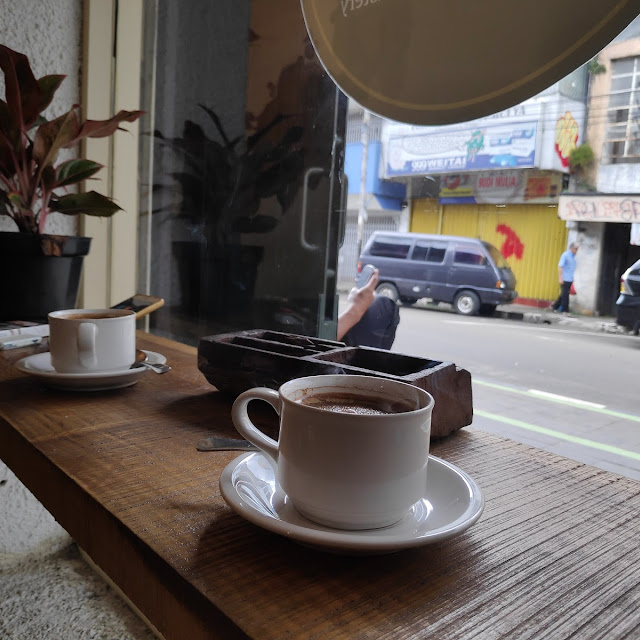 Black Coffee with Street View