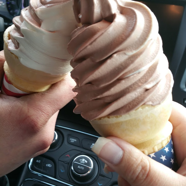 Twist Ice Cream Cone
