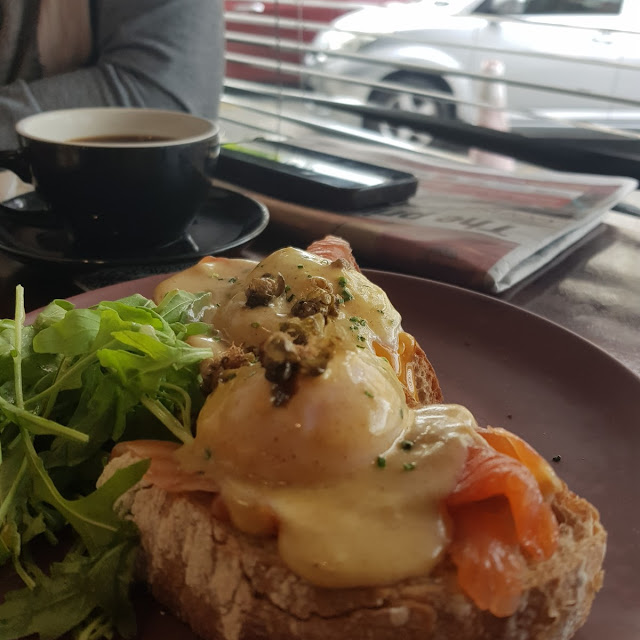 Eggs Benedict Cured Salmon
