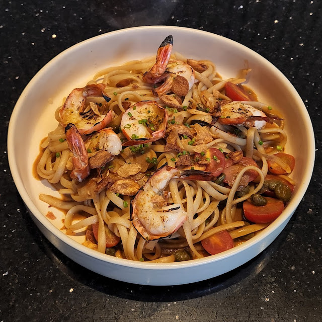 Baked Prawn Pasta