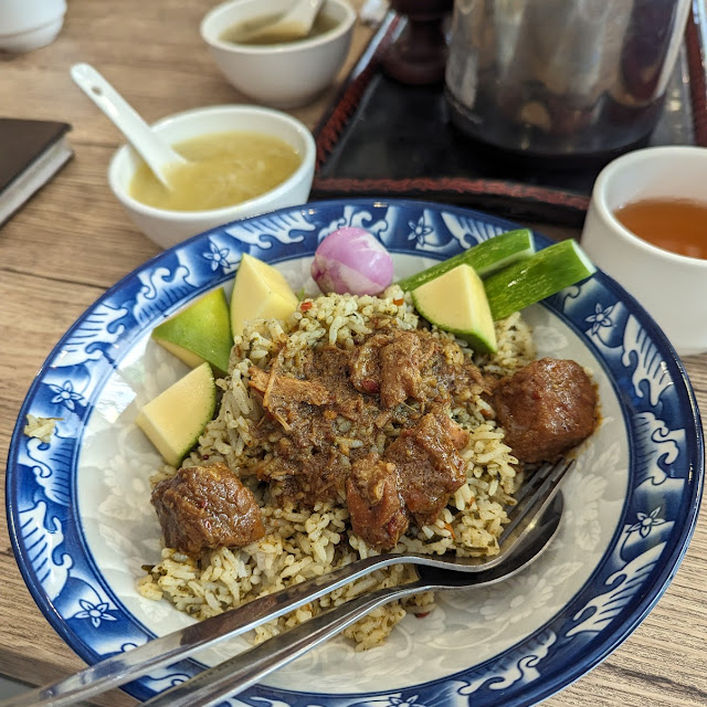Burmese Style Rice Curry Vegetable
