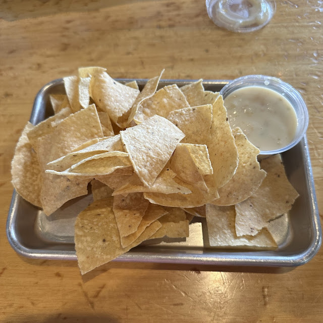 Tortilla Chips and Queso Blanco