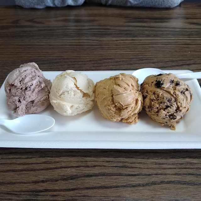 Ice Cream Sampler Platter