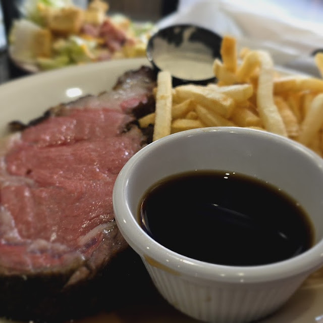 Prime Rib and Fries