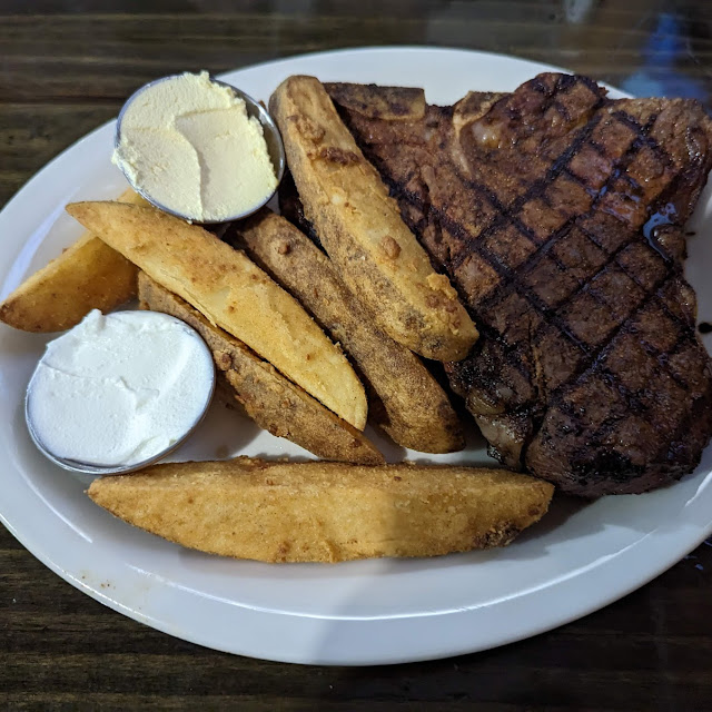 Ribeye Steak & Broasted Potatoes