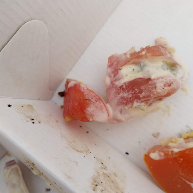 Burger Tomatoes with Extra Nasal Seasoning
