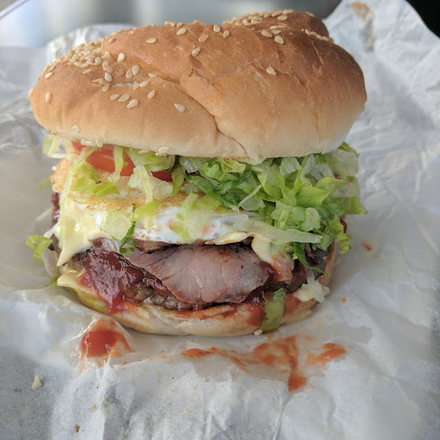 Hamburger with the Lot