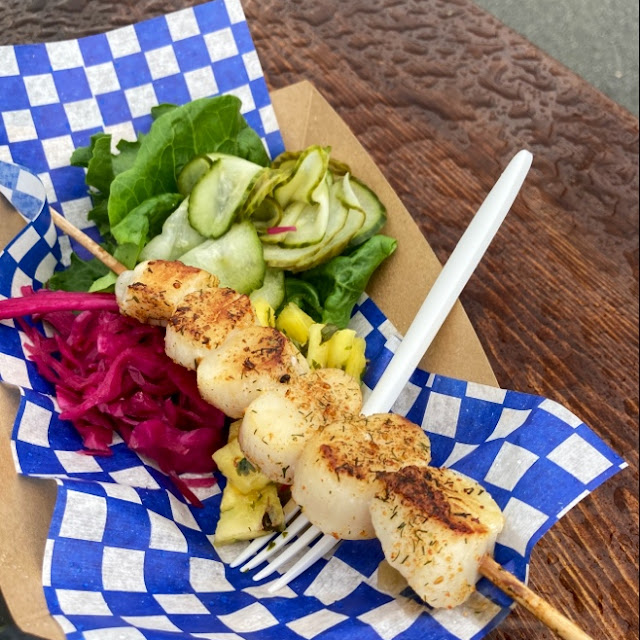 Grilled Scallops