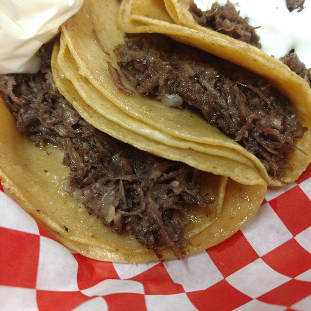 Barbacoa Taco Plate