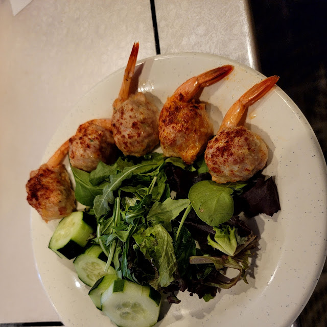 Stuff Shrimp and Spinach