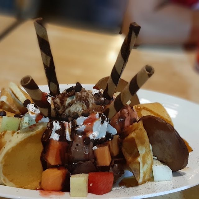 Chocolate Madness Waffle