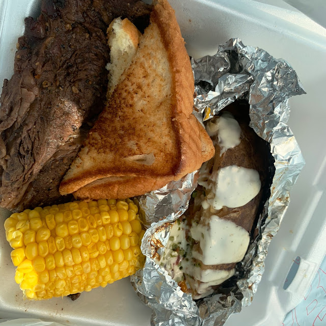 Ribeye Steak Baked Potato