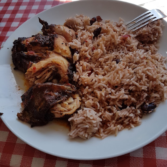 Jerk Chicken Rice and Peas