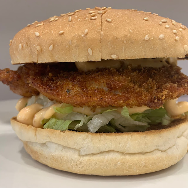 Chicken Schnitzel Burger