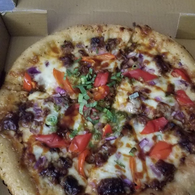 Deep Dish BBQ Brisket Pizza
