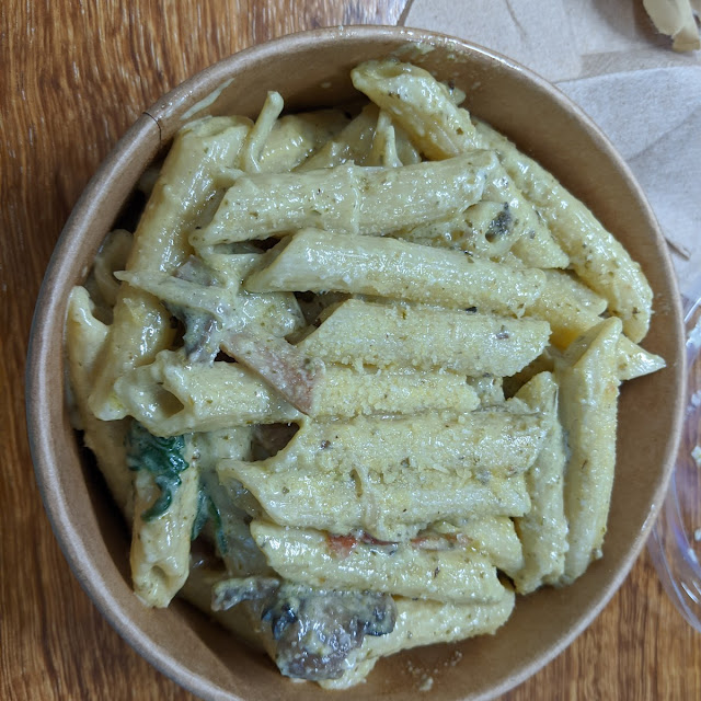 Creamy Bacon Mushroom Penne