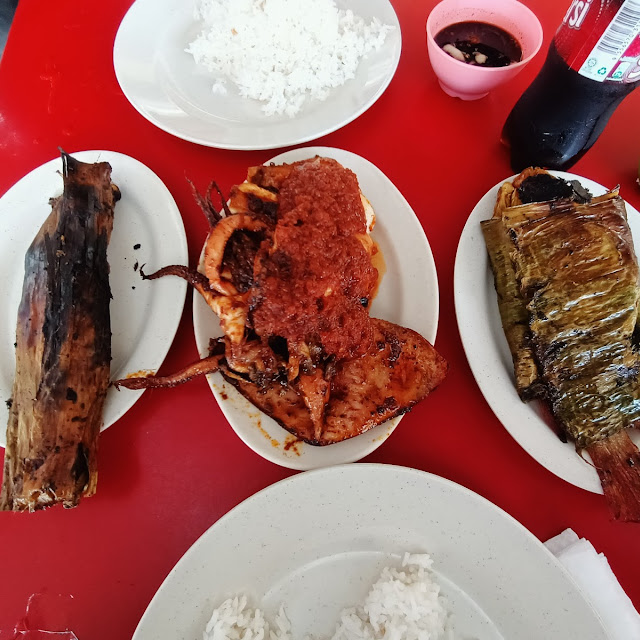 Sotong Bakar Ikan Bakar