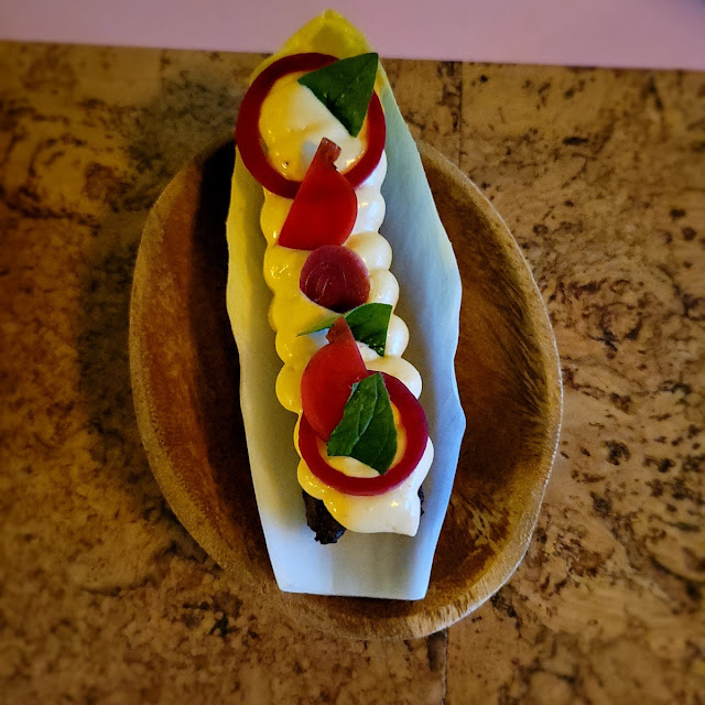 Witloof Taco Leek Nugget Chilli Lime Mayo Oregano Pickles