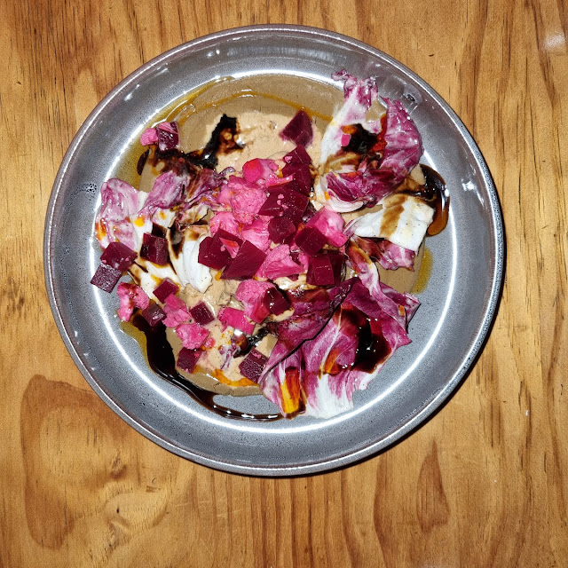 Baked Potato with Beet and Carrot