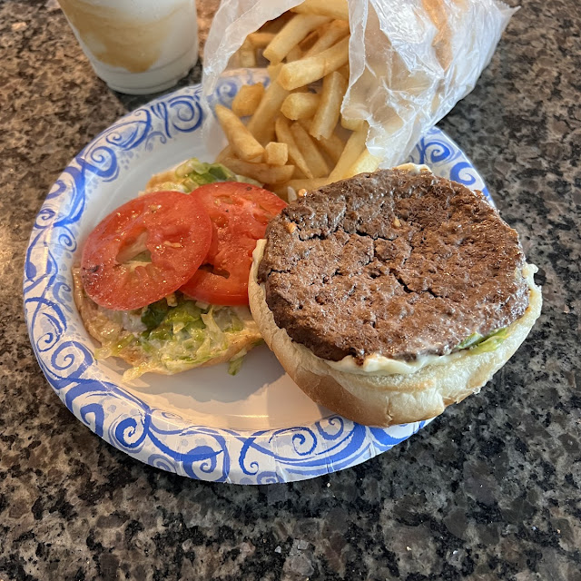 Cheeseburger and French Fries