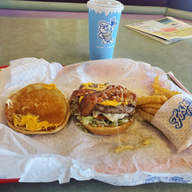 Double Cheeseburger Combo with Bacon and Cheese Burger