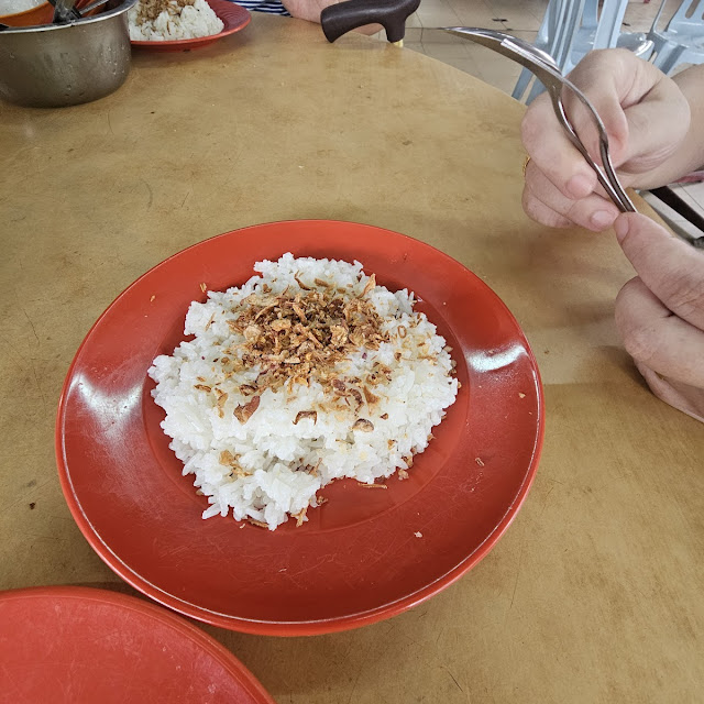 White Rice with Dried Onions