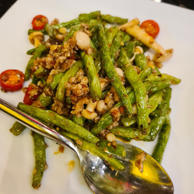Asparagus with XO Sauce
