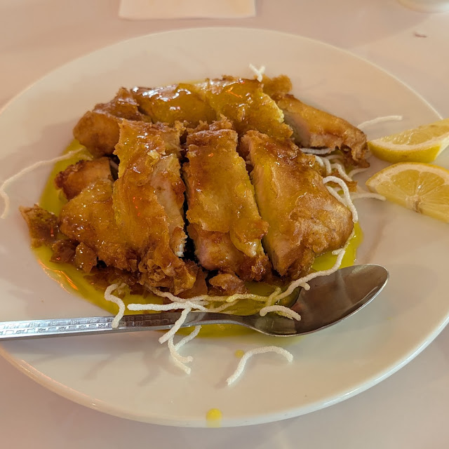 Duck with Lemon Souce