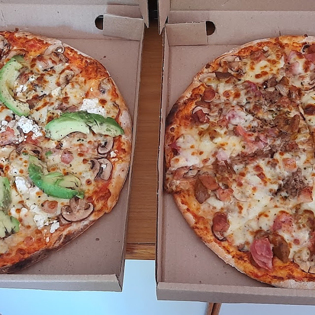 Avocado Fruity Pizza & Full House Pizza