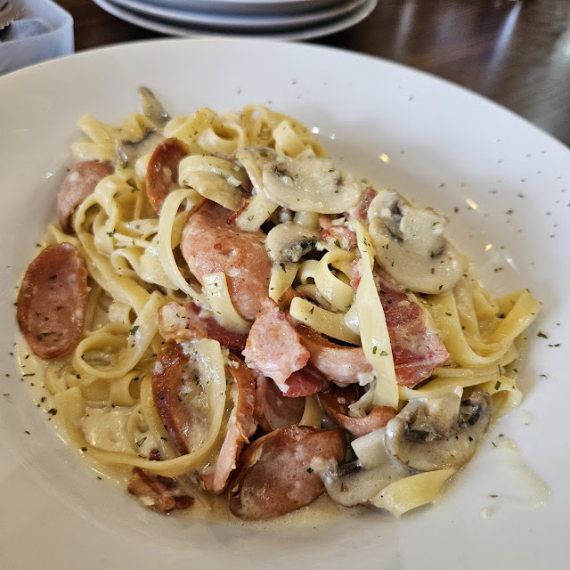 Carbonara Pesto Sousage