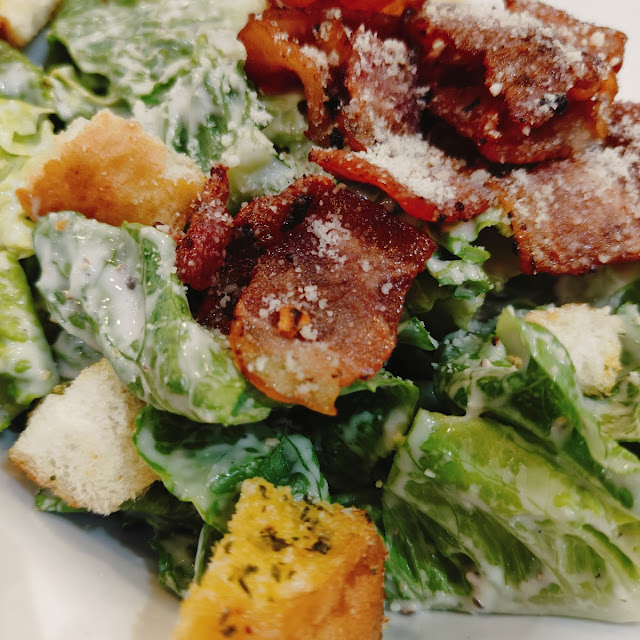 Caesar Salad with Bacon