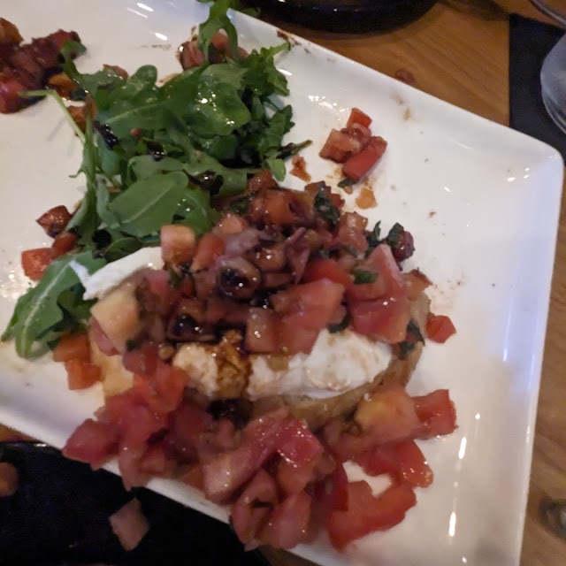 Bruschetta with Arugula