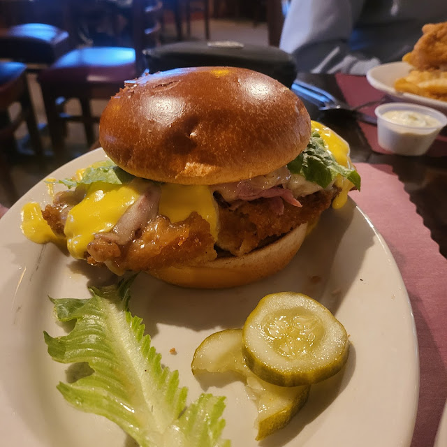 Chicken Cordon Bleu Sandwich