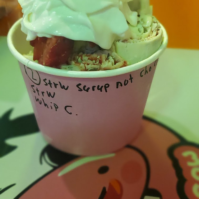 2 Strawberries and Whipped Cream