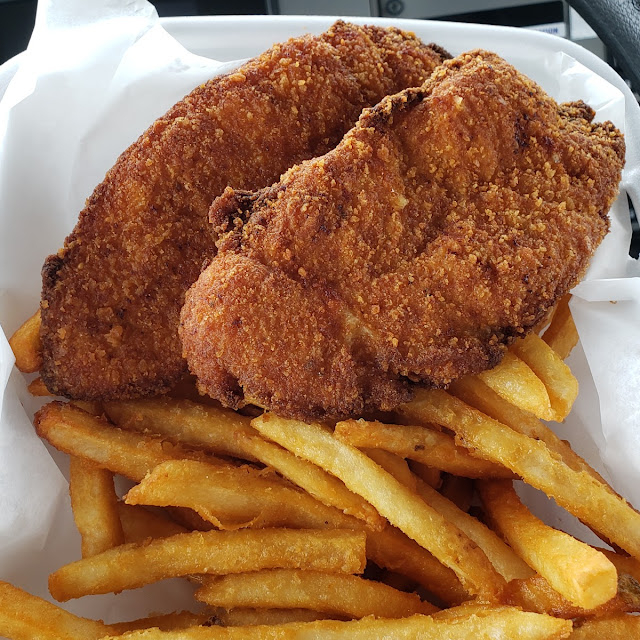 Chicken Tender and French Fries
