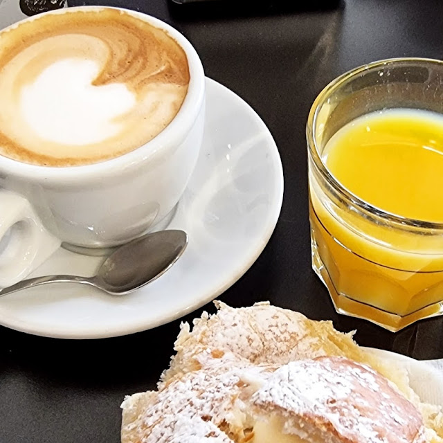 Croissant with White Chocolate