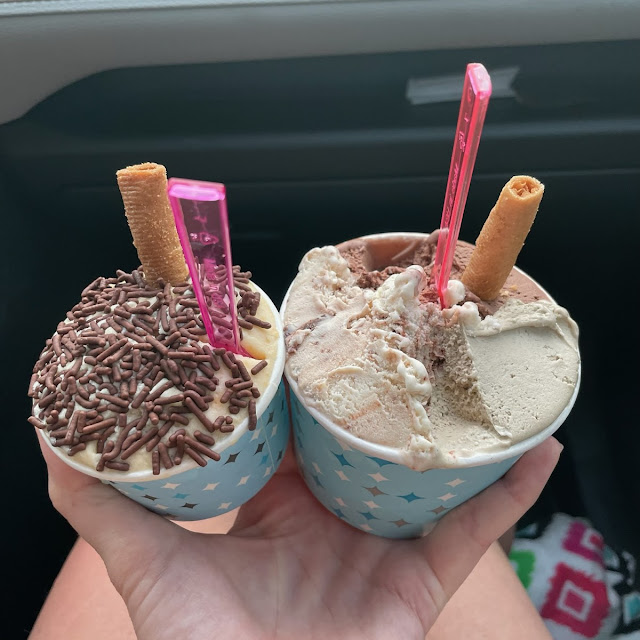 Bellini with Chocolate Sprinkles