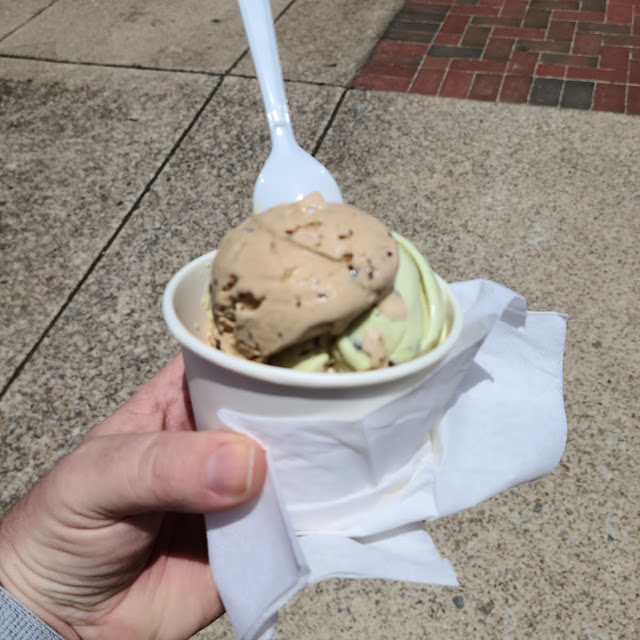 Koffee Krunch and Mint Chip